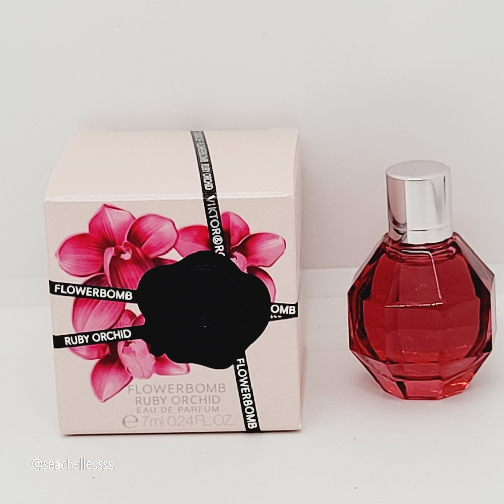 Viktor & Rolf Flowerbomb Ruby Orchid Eau de Parfum Brand New In Box 7ml Mini